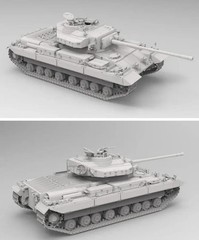 Amusing Hobby AH 35A042 1/35 FV221 Caernarvon Brand new Complete Kit