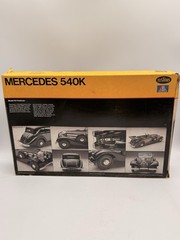 Vintage Testors/Italeri 1:24 Scale Mercedes 540K Model Kit – NIB 831