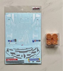 SK Decal 1/24 Mercedes AMG C OriginalTeile DTM 95 ♯17 Wheel ＋ Full Decal…