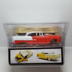 Limited Edition Testors Gold Series 1/24 Red & White 55 Chevy Bel Air Model Kit