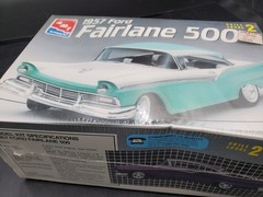 🚦🔥AMT/Ertl 1957 Ford Fairlane 500 Vintage 1993 1:25 Model Kit NEW SEALED #8028