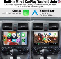 Car Stereo for Honda CRV 2007-2011 Car Radio,MP5 Player with Apple Carplay