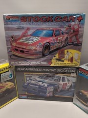 Lot(4) Monogram NASCAR Kits 2932, 2430, 2906, 2914 Petty Stock Car 1:24 Sealed