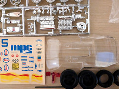L@@K! RARE ORIGINAL VINTAGE MPC 1974 CHEVY VEGA KIT *SEALED-BAG *COMPLETE *NICE!