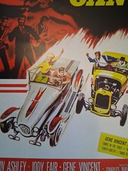 Very cool vintage 1950’s HOT ROD GANG Ala Kart poster 30 yr old reprint GREAT