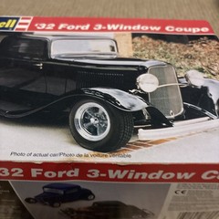 REVELL 32 FORD 3 WINDOW COUPE MODEL KIT 1:25 85-7605 Never Built