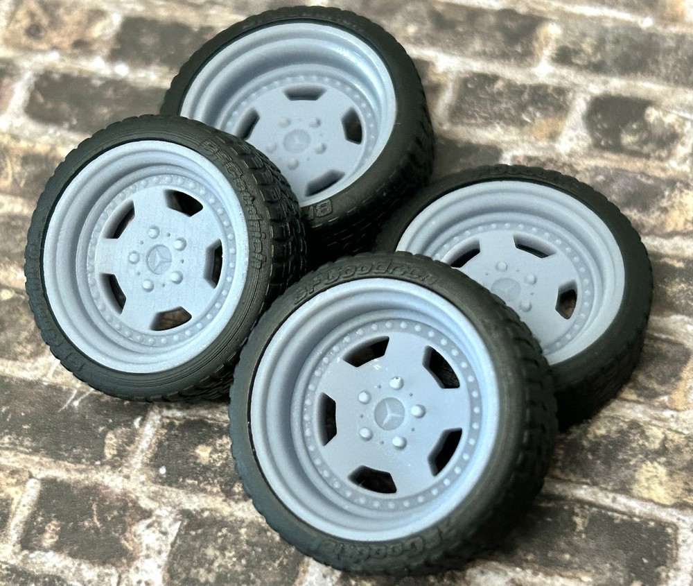 Resin 20 Inch: “AMG Mercedes Monoblock Aero 3” Model car Wheels/Tires 1/24 1/25