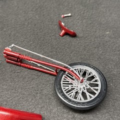 MPC 3+3 CHOPPER Kawasaki Mach 3 Engine Trike 1/12 Model Harry Bradley’s RARE