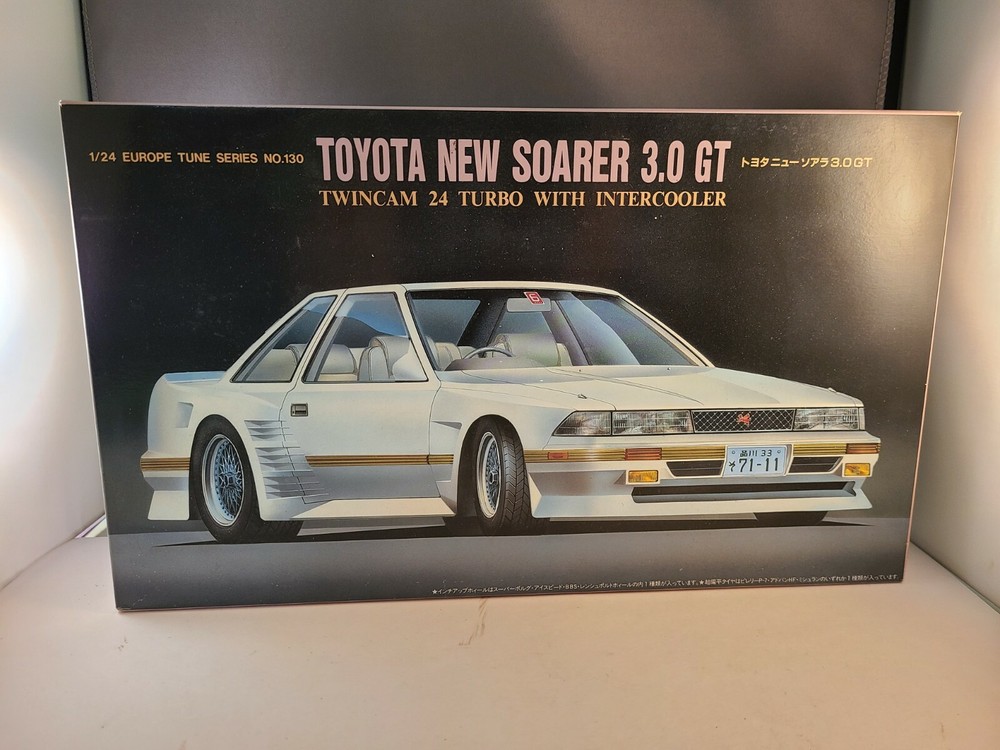 Fujimi 1/24 scale. Circuit Turbo Toyota Soarer 3.0 GT Twincam No.130 New Sealed