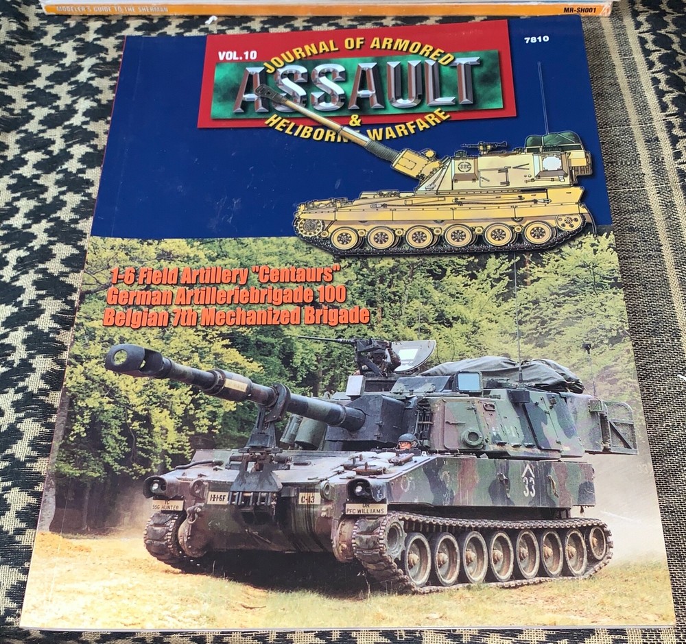 Journal of Armored & Heliborne Warfare Concord Assault #10 #7810 1-6 FIELD ARTY