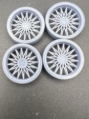 1/25 Scale Resin 26 Inch Model Car Wheel Set