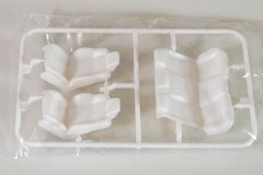 AMT 2021 DODGE CHARGER HELLCAT #1325M ⭐PARTS⭐ SEAT FRONTS+REAR SEAT 1:25