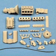 LSA Supercharged Chevy Engine 1/25
