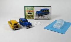 New! SMC-811 1950 Chevrolet Station Wagon 4 Door HO-1/87th Scale Clear Resin