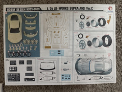 Hobby Design 1/24 LB-Works Supra A90 Trans-Kit