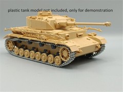 1/35 Scale Metal Track Links w/metal pin for Panzerkampfwagen III/IV Tank Model