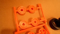 70 1/2 1970 Camaro Z/28 1/25 AMT Firestone Tire Steel Ralley Rim Wheel Model 70