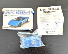 Masudaya Die-Cast Metal 1:87 Scale Model Kits, Lot of 3, in Boxes, Unassembled