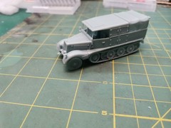 3D printing 1/72/48/87‌‌ German army Sdkfz 11 half-tracked vehicle kit