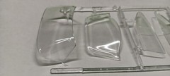 1970 Dodge Coronet Super Bee 1/25 MPC Glass Windshield Door Back Clear Plastic