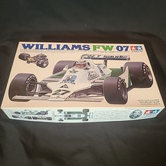 Tamiya 1:20 Williams FW-07 Car Model Kit #20014 Japan Factory Sealed Bags