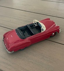 1952 Chevy Styleline Convertible Dealer Promo Bank – Cherry Red w/black