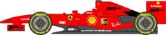 Museum collection 1/20 Ferrari F60’19 Nürburgring P.W Decal for Tamiya JP 9951