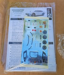 Aoshima Toyota 2000GT Solar Red All Parts Sealed PrePainted 1:32 Snap Kit 05-B