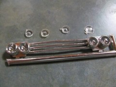 1962 Mercury Meteor AMT Model car custom grille head lights
