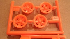 70 1/2 1970 Camaro Z/28 1/25 AMT Firestone Tire Steel Ralley Rim Wheel Model 70