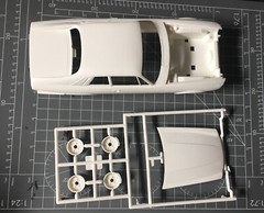 1/25 Revell Jaguar XJ-S The Saint’s TV Show Used-Missing Clear Parts-Snap Kit