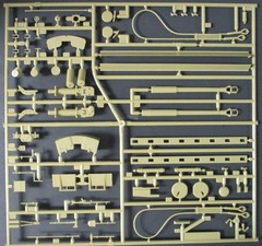 Tamiya 1/35th Scale Tiger I Initial Afrika – Parts Tree A from Kit No. 35227
