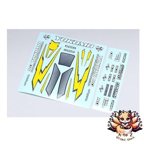 NEW Yokomo Body Decal Sheet for RO1.0 (ZC-RO-1)