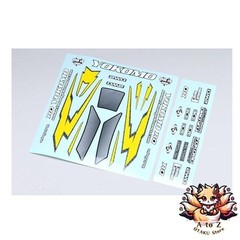 NEW Yokomo Body Decal Sheet for RO1.0 (ZC-RO-1)