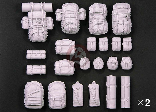Legend 1/35 US Army Soldier Load & Equipment Carrying System MOLLE II Set LF1237