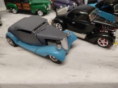 Model Junkyard/parts Plastic Muscle Car Lot Of 18 Hot Rods And Panel Wagons,