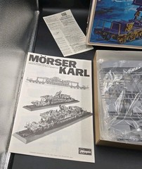 Hasegawa 1/72 Morser Karl German 600mm New Sealed In German WW2 Siege Mortar