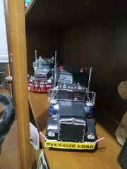 semi truck model kit accessories HAND MADE OVERSIZE LOAD BANNERS 1/24 1/25