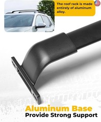 EZREXPM 220LBS Cross Bars Roof Rack Fit for 2024-2026 Chevrolet Chevy Blazer EV