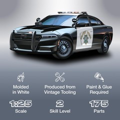 AMT 2021 Dodge Charger Police Pursuit 1:25 Scale 8.25 inches long, MULTI