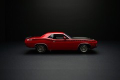Plymouth Cuda Classic Race Car Custom Built Model 1970 1971 1972