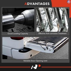 A-Premium Rear Tailgate Hinge Assembly Compatible with Ford F-150 F150