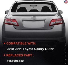 Tail Light Outer Compatible With 2010 2011 Toyota Camry Left Driver Side