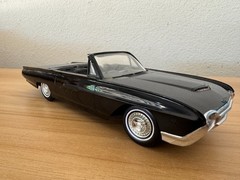Vintage 1963 FORD THUNDERBIRD PROMO Dealer CAR ~ Black Convertible T bird