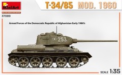 Miniart 37089 – 1/35 Tank T-34-85 modification 1960 scale plastic model kit