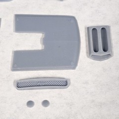 ABS-LIKE RESIN 3D PRINTED 1/25 HOONICORN 1965 FORD MUSTANG RACE CAR BODY SET