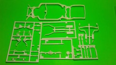 Frame 67 1967 Chevy Impala SS 1/25 AMT Chassis Axle Rear End Exhaust Control arm