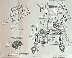🔥25 FORD CHOPPED MODEL T – CLEAR WINDOWS – AMT 1167 – MODEL CAR KIT PARTS LOT🔥