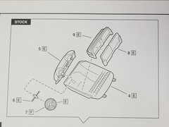 1956 Chevrolet Bel Air BENCH SEAT for Monogram Revell 1:24 Model Kit 56 Chevy