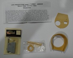 1:35 ARMOURED BRIGADE MODELS ABM009 : LATE PRODUCTION TIGER I TURRET